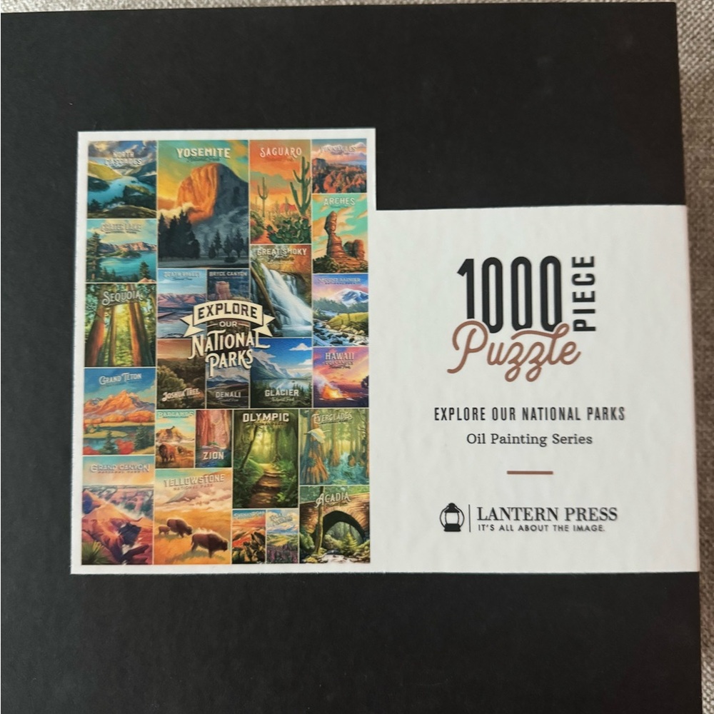1000 piece National Park Puzzle